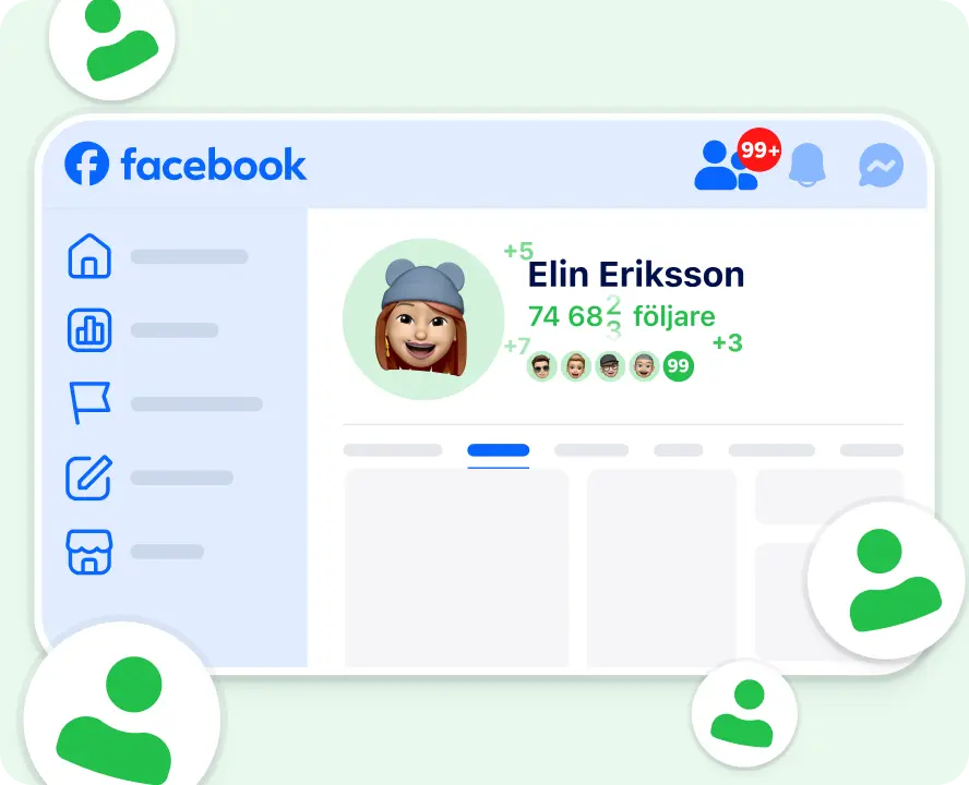 Facebook-följare