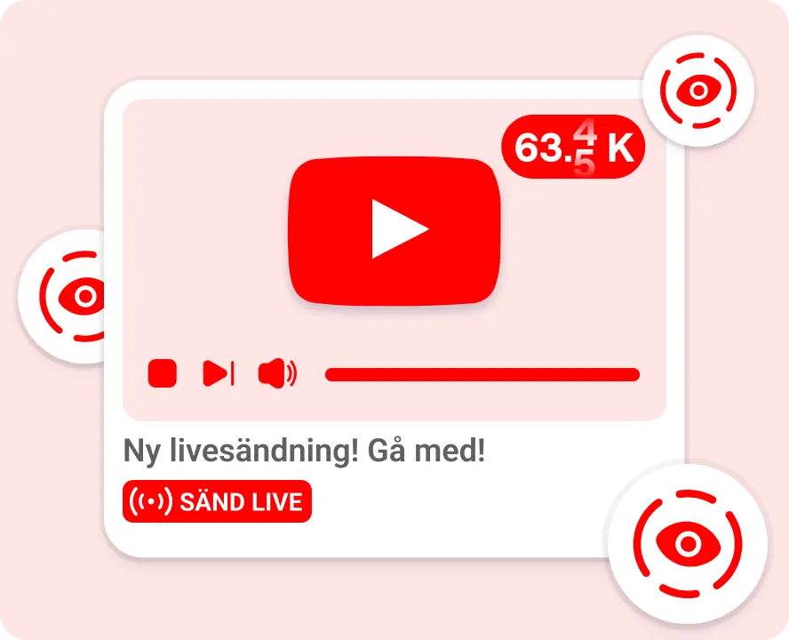 YouTube Live Tittare