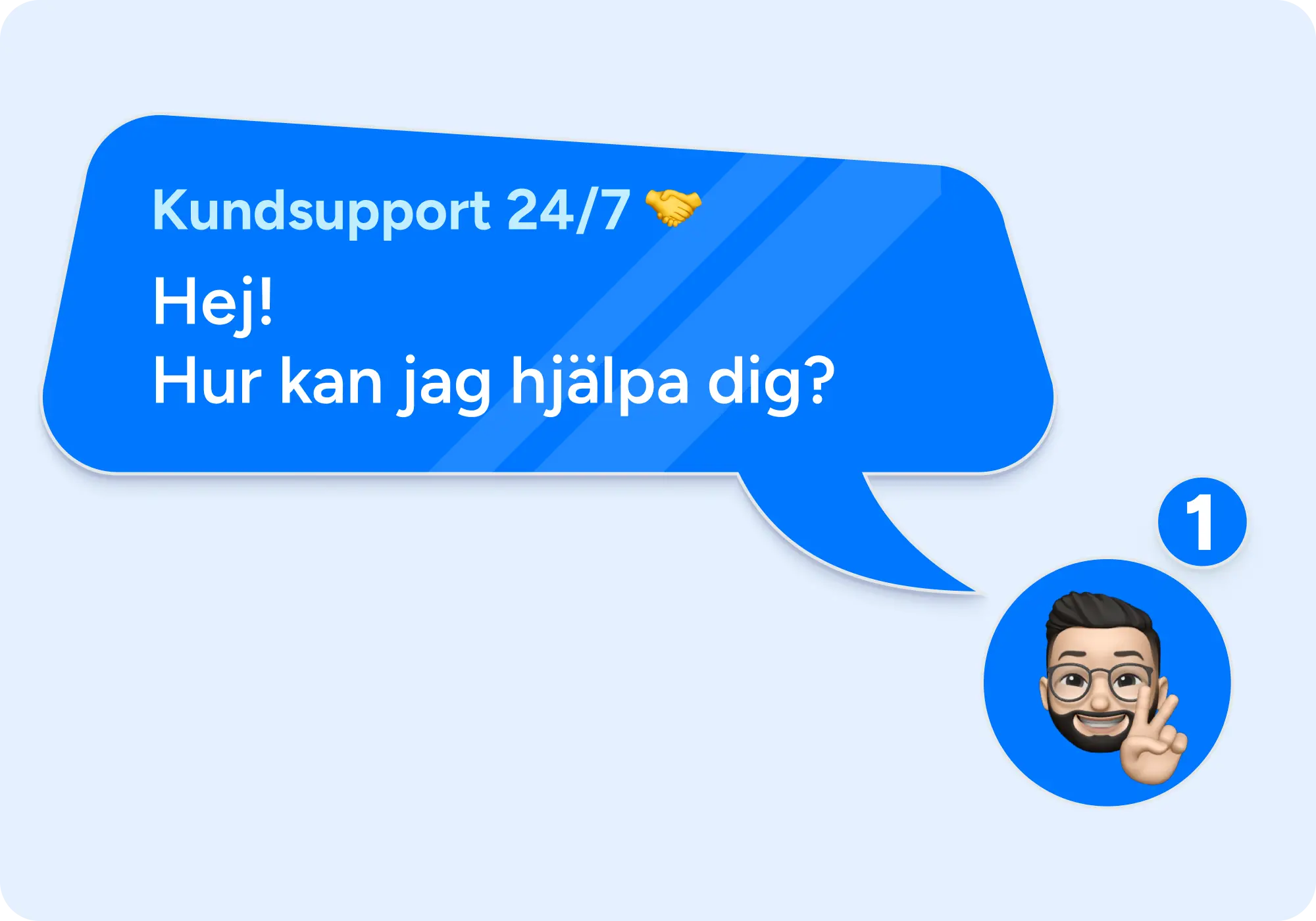 Livechatt dygnet runt