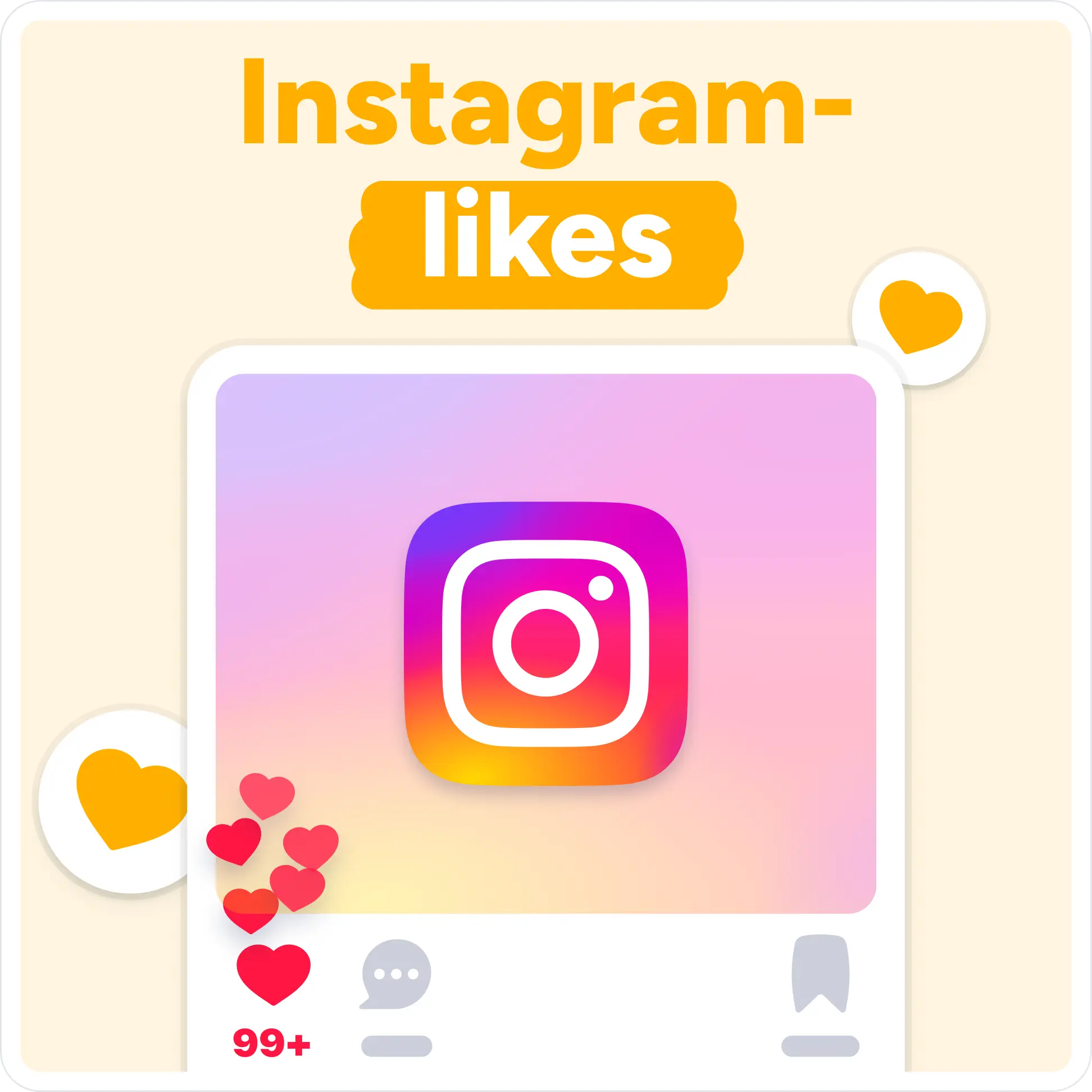 Köp Instagram Likes Mockup